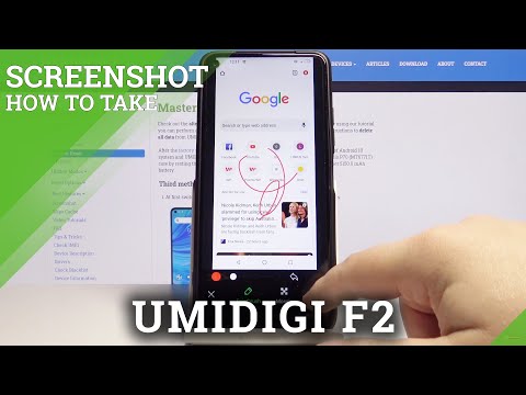 How to Capture Screen on UMIDIGI F2 - Take Screenshot