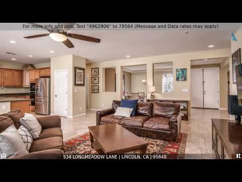 Priced at $479,000 - 534 Longmeadow Lane, Lincoln, CA 95648