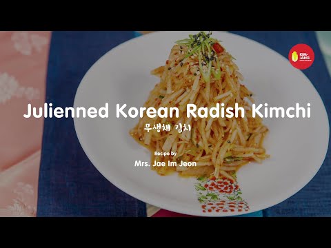 Kimjang Project: Julienned Korean Radish Kimchi
