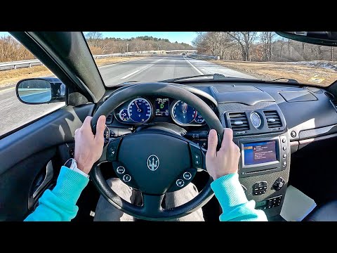 2008 Maserati Quattroporte GTS - The Ferrari V8 Sedan You Need To Drive (POV Drive)
