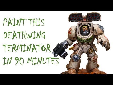 Deathwing Terminator Tutorial for Warhammer 40,000