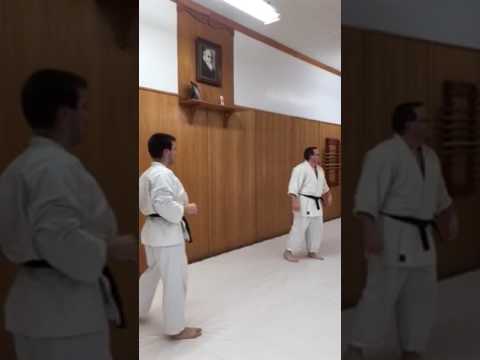 Karate Funakoshi Sensei Throws - Udewa