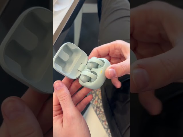 Video teaser for Sony Linkbuds Clip Green Review Test von Lilian | Offenes Design für sicheres Joggen
