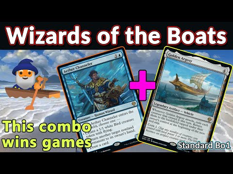 Bounce EVERY turn with Aether Channeler! ⚪🔵 It's Wizards of the Boats | MTG Arena Standard