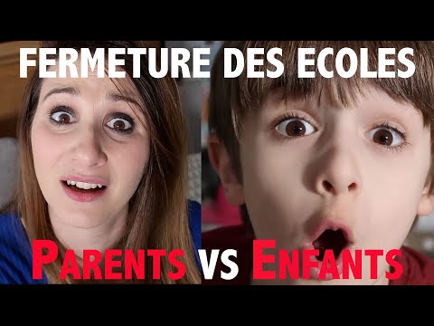 FERMETURE des ÉCOLES : PARENTS VS ENFANTS! - ANGIE LA CRAZY SÉRIE