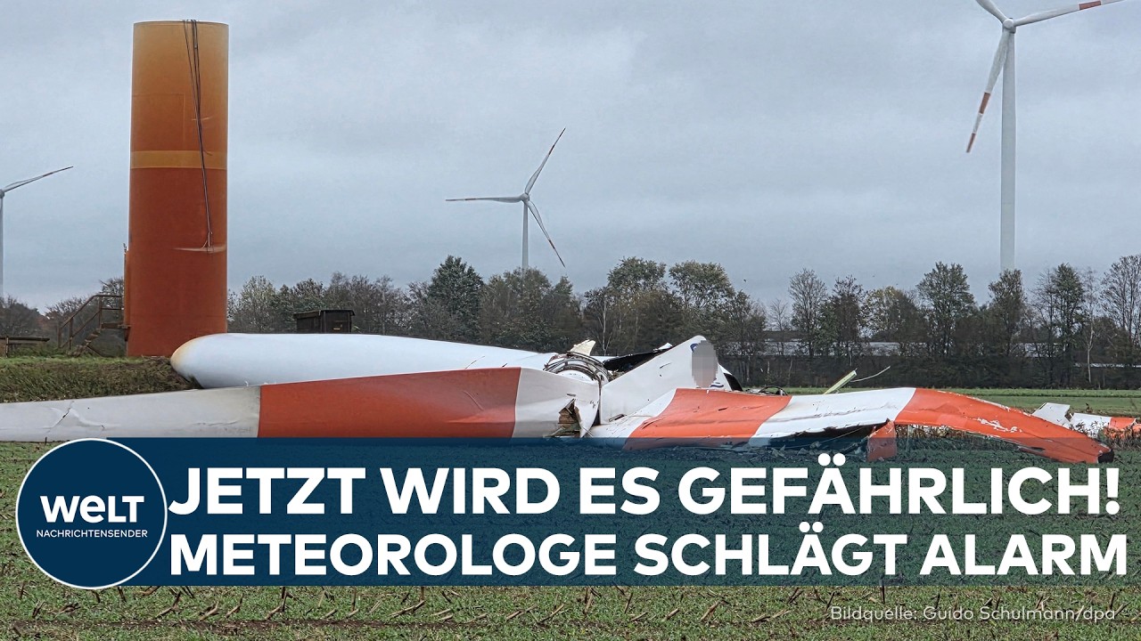 STURM-CHAOS IN DEUTSCHLAND: Bis zu 100 KM/H – Meteorologe warnt! Sturmgefahr in Wäldern und Parks!