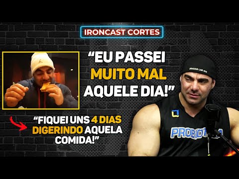 THE DAY BRANDÃO WAS CHALLENGED TO EAT 20,000 CALORIES – IRONCAST CORTES