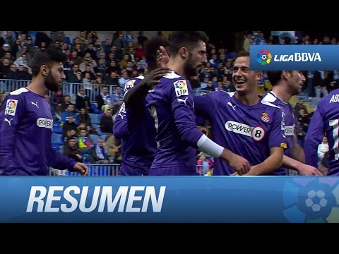 Resumen de Málaga CF (0-2) RCD Espanyol