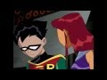 Teen Titans Starfire And Robin Robstar I Hate You I Love You