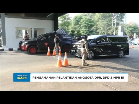 PENGAMANAN PELANTIKAN ANGGOTA DPR
