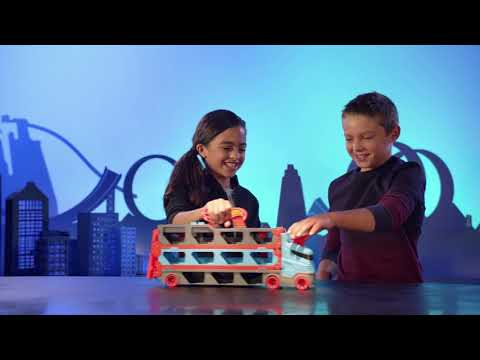 HOT WHEELS transporteris - greitkelis video