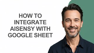 How to Integrate Aisensy with Google Sheet - KevinHowTo