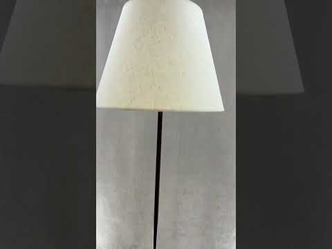 фото напольный светильник торшер 1064/1-коричневый + натураль 0