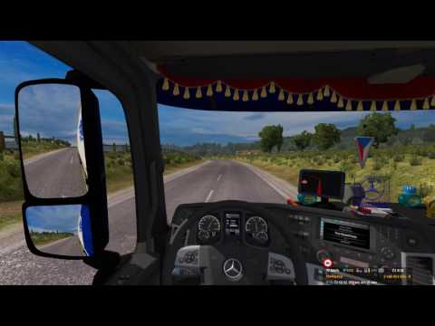 ETS2 Mercedes-Benz Actros MP4 Jičín - Oravský Podzámok