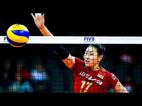 Great Middle Blocker - Yan Ni | 颜妮 | Best Blocks and Spikes | VNL 2021 (HD)