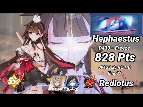 Redlotus D433: Hephaestus (Freeze) 828 Pts - JK(SS.2) RC HB Elie 3* | Honkai 6.4