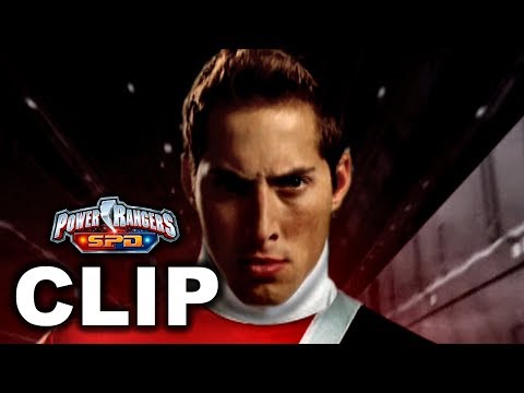 Power Rangers S.P.D. - Sky Morphs Into The Red Ranger ('Reflections' Episode)