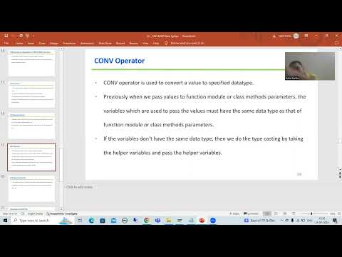 24 - SAP ABAP New Syntax - CONV Operator Part1