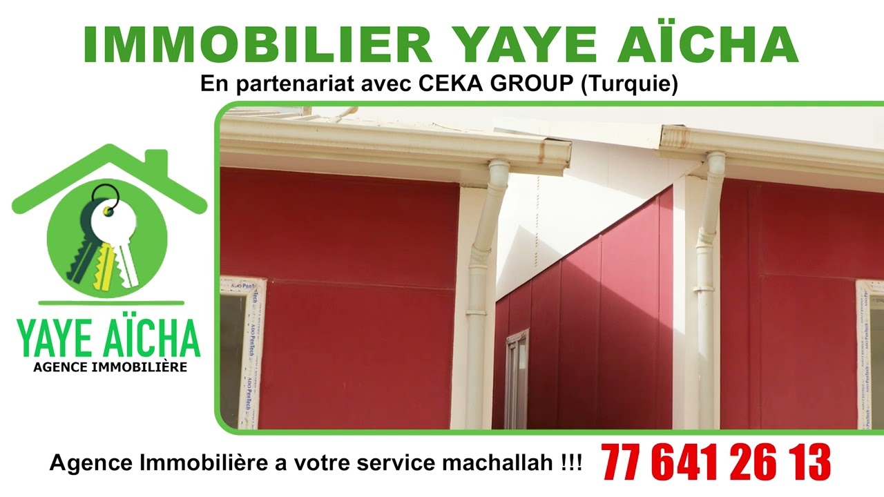 Des Villa préfabriquées a louer a Niacoulrab video thumbnail