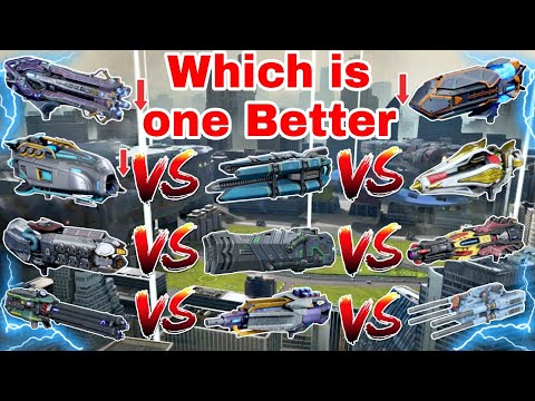 [WR] 🔥 Who is the best Titan Weapon Comparison |War Robots|