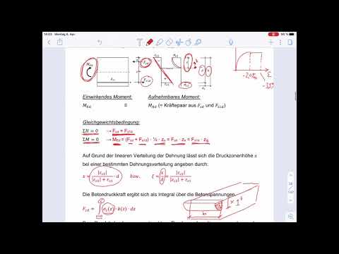 Massivbau 1, Vorlesung 6
