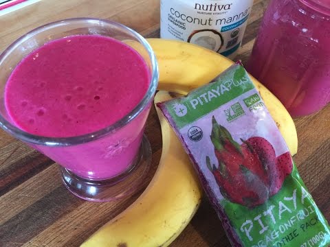 Tropical Dragon Fruit (Pitaya) Smoothie