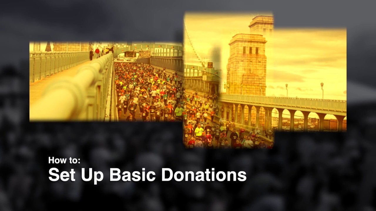 Set Up Basic Donations