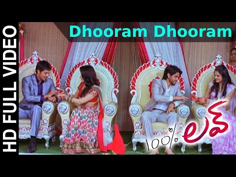 100 % Love Movie || Dhooram Dhooram Video Song || Naga Chaitanya, Tamannah