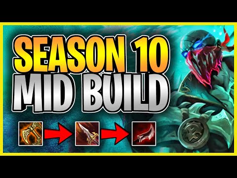 *SEASON 10* RANK 1 PYKE'S NEW MID LANE BUILD! (FULL GAMEPLAY) - League of Legends