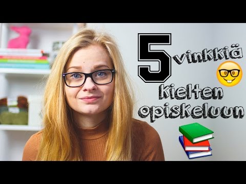 5 VINKKIÄ KIELTEN OPISKELUUN