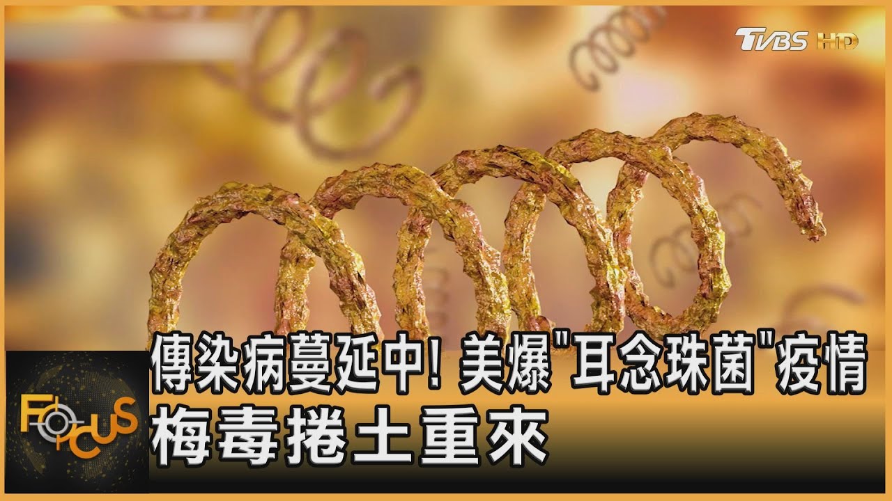 傳染病蔓延中!美爆「耳念珠菌」疫情 梅毒捲土重來