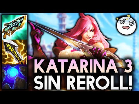 3 STAR KATARINA ASSASSIN REROLL IS THE MOST OP COMP OF THE PATCH!! | Teamfight Tactics Patch 11.23