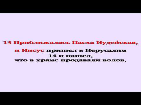 Видеобиблия. Евангелие от Иоанна. Глава 2