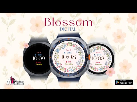 Blossom - Digital Watch Face