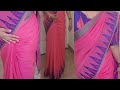 How to drape Cotton Saree perfectly  || Cotton saree draping tricks||How to wear Cotton saree  trick