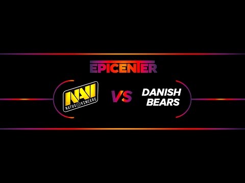NaVi vs Danish Bears, Epicenter EU Quali Game 3 Русские комментаторы