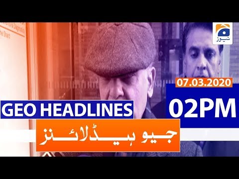 Geo Headlines 02 PM | 7th March 2020