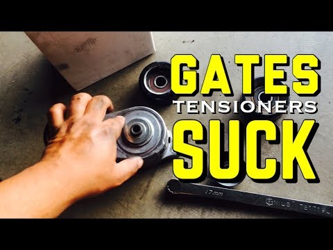 Gates Tensioner Pulley Reviews - Gates 38332 - Dayco vs. Gates - Honda Acura J Series V6