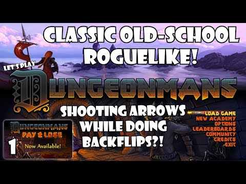 Destroying everything in this satirical old-school Roguelike | Dungeonmans | 1