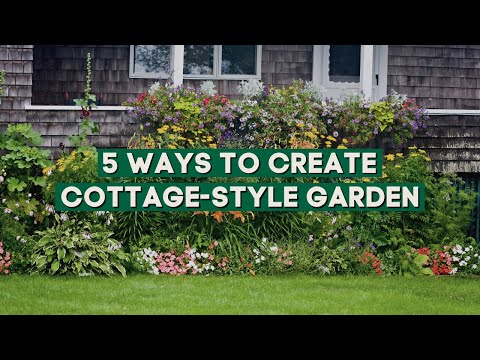 5 Ways to Create a Cottage Style Garden 🌼🌸✨