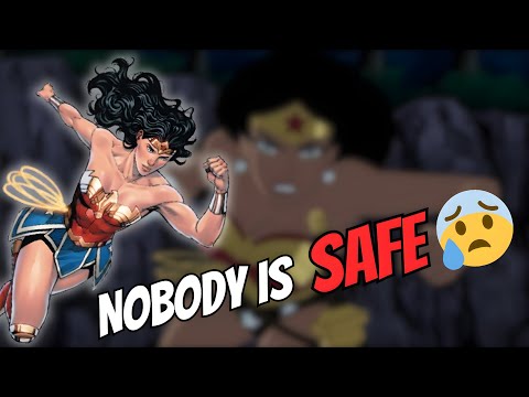 WONDER WOMAN putting HANDS on people for 22 minutes