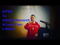 The Only Crash Course To Clinical Research You’ll Ever Need (full 5 hour OFFICIAL video)