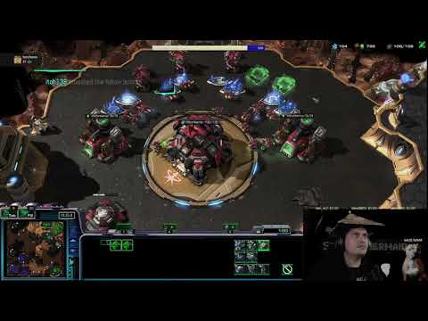 StarCraft 2 Terran vs Zerg Late Game Ravens