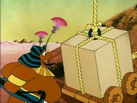 "Du tragen sofort Stein!" (Signor Rossi im alten Ägypten)