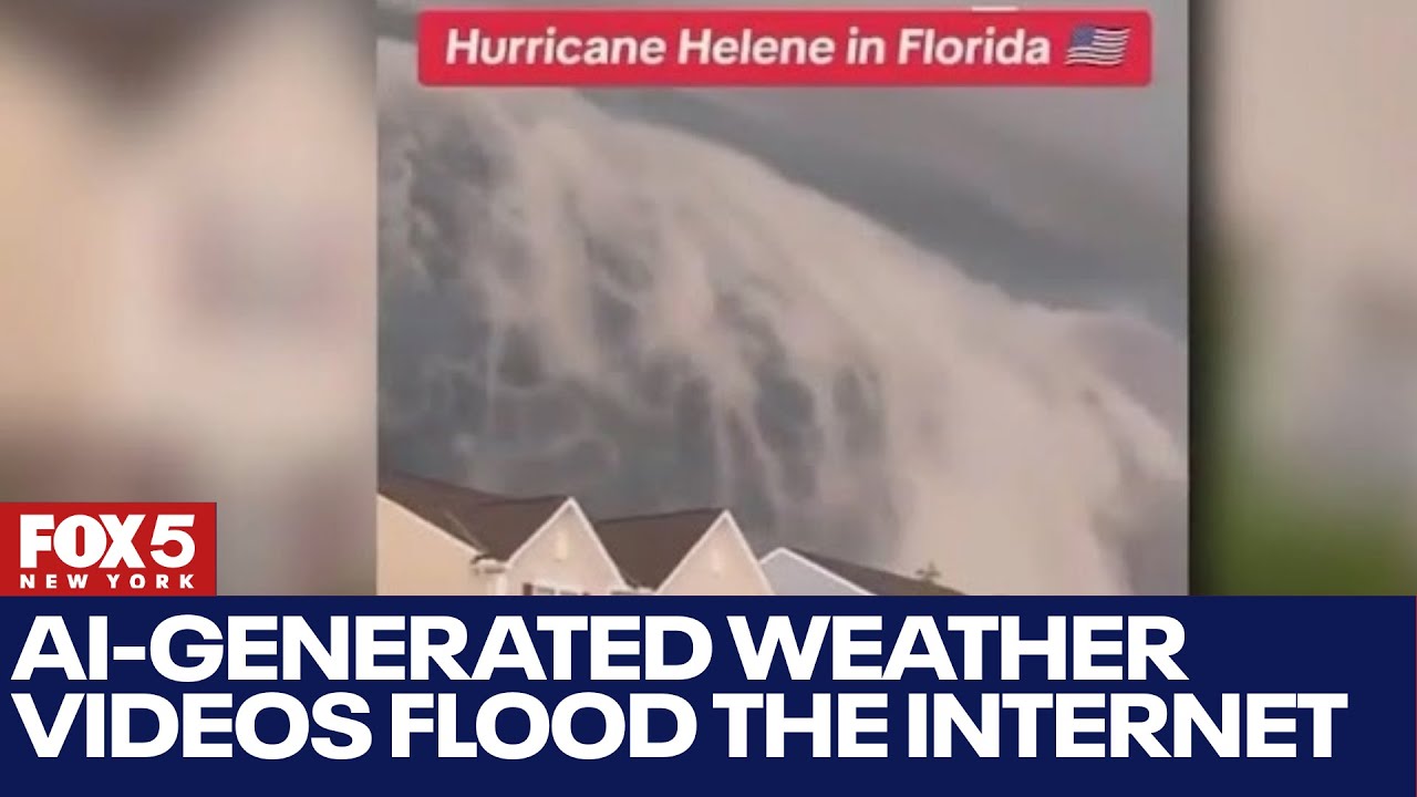 AI-generated weather videos flood the internet