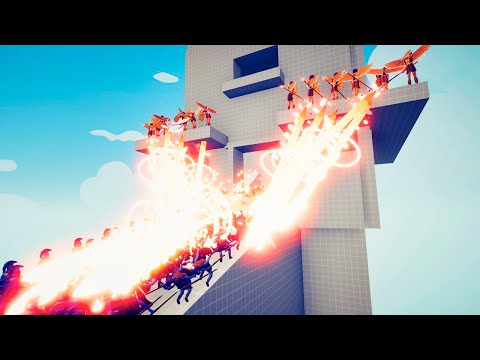 WARRIORS OF RA DEFENDS TOWER | TABS Totally Accurate Battle Simulator