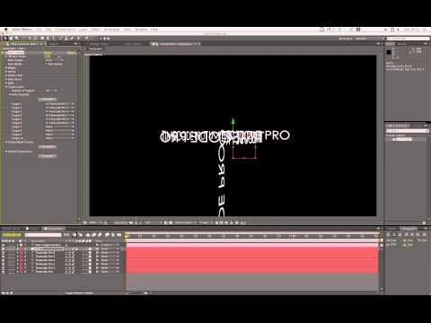After Effects Typography Tutorial - Sure Target HD