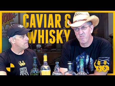 #371 ULTIMATE Pairing...Caviar and Whisky...Dickel, Springbank, Macallan, Ardbeg, Larceny