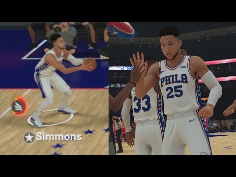 NBA 2K19 My Career EP 11 - Simmons 42 Pts Dunk Fest!