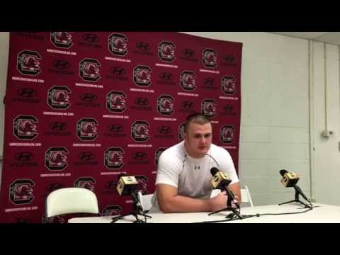 Mason Zandi post game at Kentucky - Sept. 24, 2016